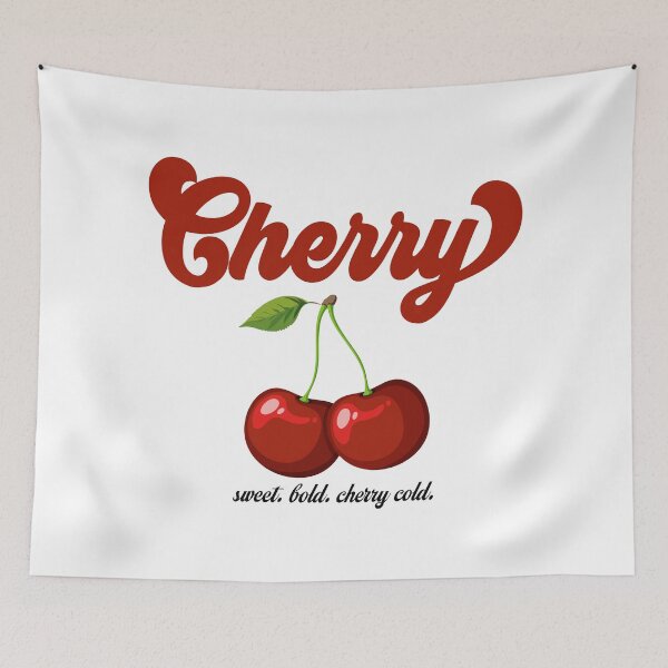 Item preview, Quote Typography Red Cherry designed and sold by FemmePod.