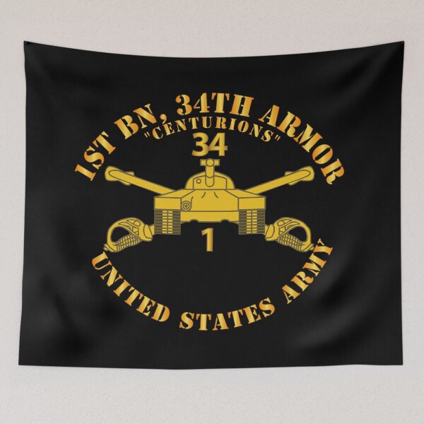 Item preview, Army - 1st Bn, 34th Armor - Centurions  - Armor Branch designed and sold by Military Insignia Products.