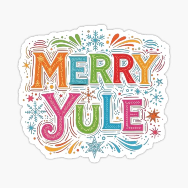 Item preview, Merry yule  designed and sold by Shivam Arora.