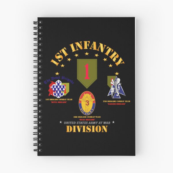 Item preview, Army - 1st Infantry Division w Named BCTs designed and sold by Military Insignia Products.