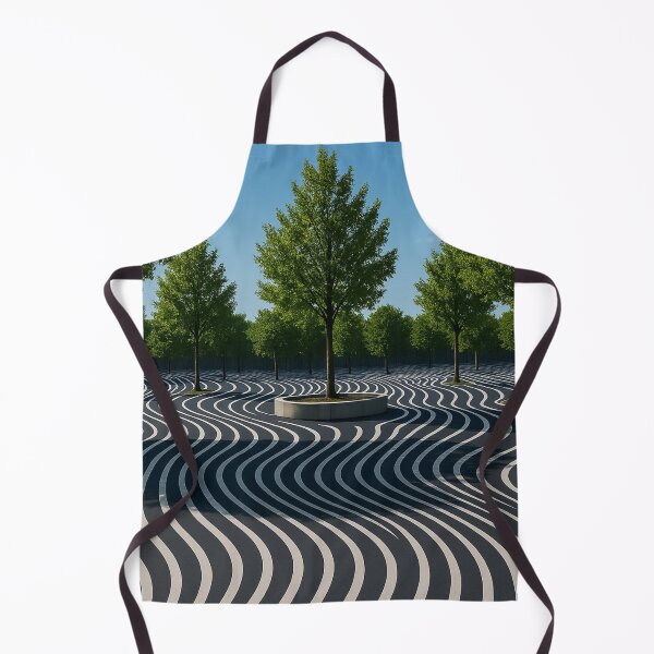 Item preview, Wavy lines and silent trees designed and sold by Sigtrix.