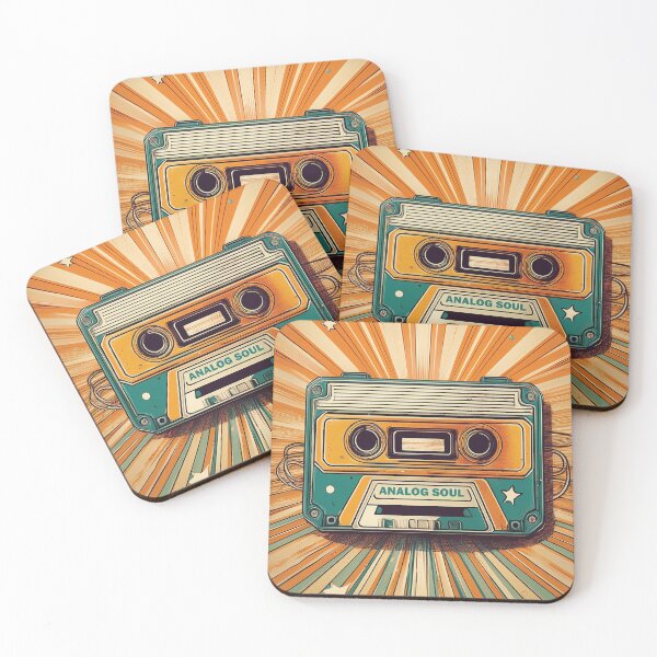 Item preview, Analog Soul Retro Cassette | Vintage Music Lover | 80s 90s Nostalgia Vibes designed and sold by KAYJAY DESIGNS.