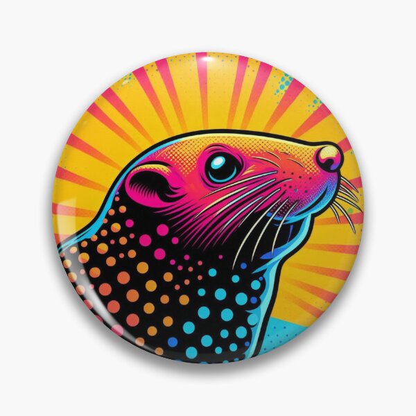 Item preview, Colorful cute mole designed and sold by Dogandesighn.
