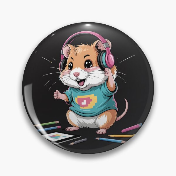Item preview,   Little buddy hamster, anime pet designed and sold by KoszulkaStreet.