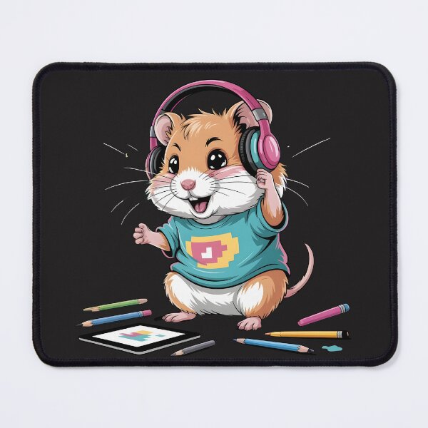 Item preview, Little buddy hamster, anime pet designed and sold by KoszulkaStreet.