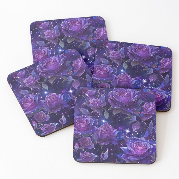 Item preview, Violet Galaxy Rose designed and sold by CoolPixels.