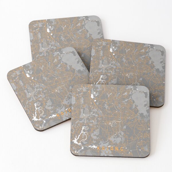 Item preview, Kajang City Map of Selangor, Malaysia - Bauhaus designed and sold by deMAP.