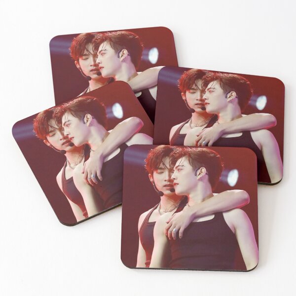 Item preview, Kim Kenta kiss scene Benz Garfield Pitbabe the series sticker thai BL series boys love actors names logo pooh pavel charlie babe alan jeff pete chris north sonic winner dean willy way designed and sold by Kpop-Noona.