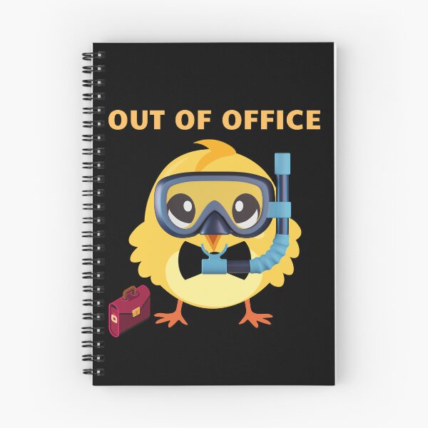 Item preview, Funny Vacation Chick - Out of Office Design designed and sold by UTkiKK.