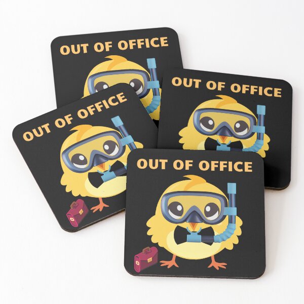 Item preview, Funny Vacation Chick - Out of Office Design designed and sold by UTkiKK.