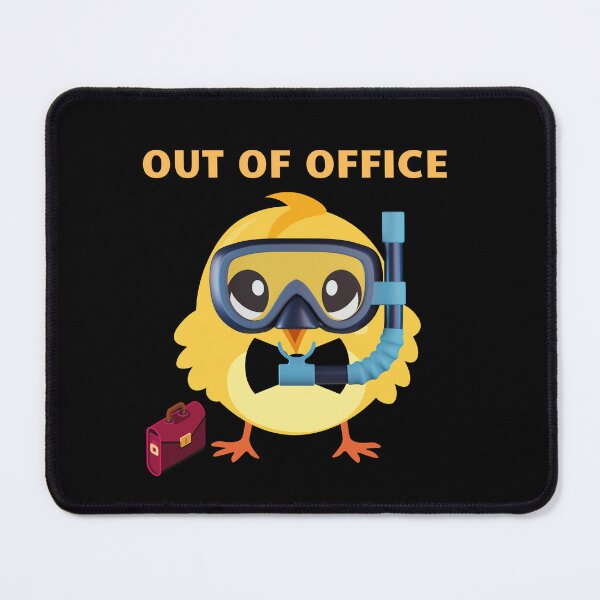 Item preview, Funny Vacation Chick - Out of Office Design designed and sold by UTkiKK.