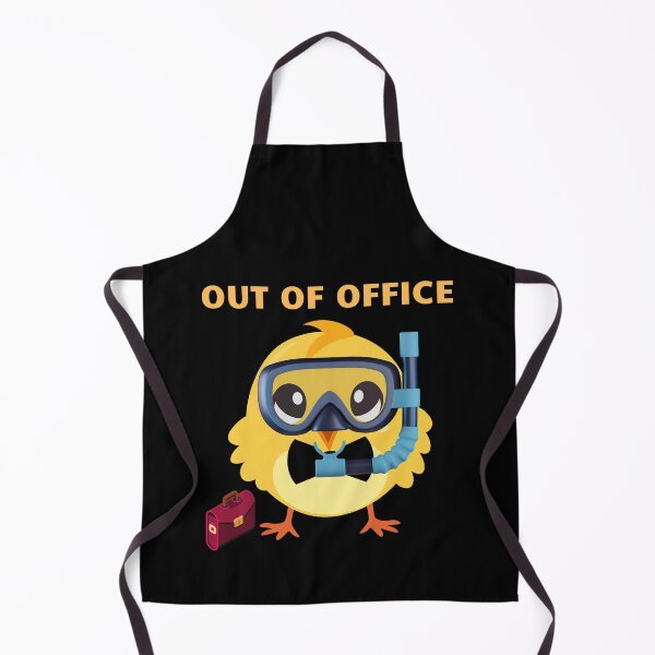 Item preview, Funny Vacation Chick - Out of Office Design designed and sold by UTkiKK.