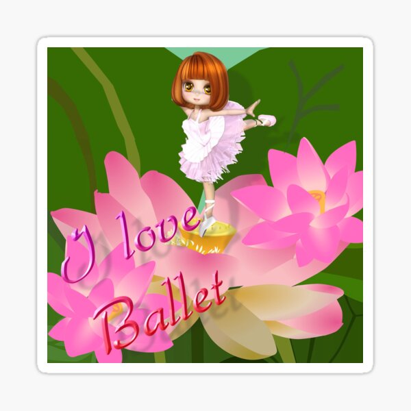 Item preview, ILOVE Ballet Series designed and sold by AryAli.