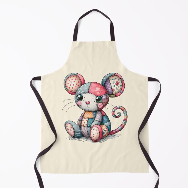 Item preview, Colorful Mouse - Patchwork Animal designed and sold by PawPrintStyles.