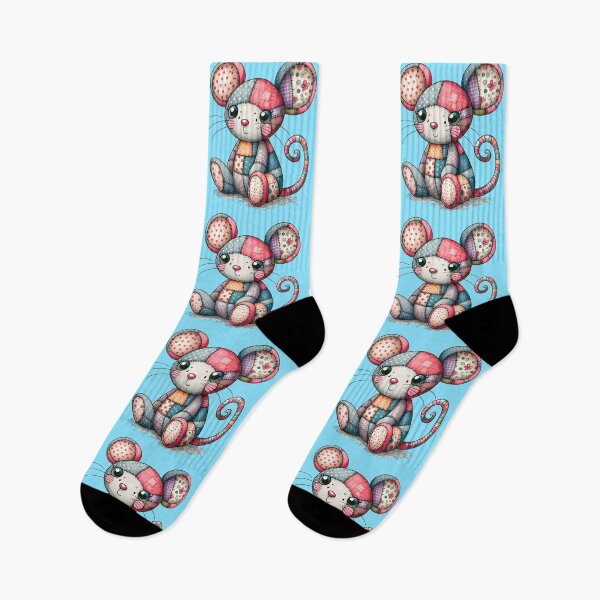 Item preview, Colorful Mouse - Patchwork Animal designed and sold by PawPrintStyles.