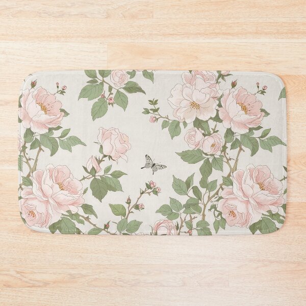 Item preview, Elegant Rose Pattern with Butterfly designed and sold by CoolPixels.