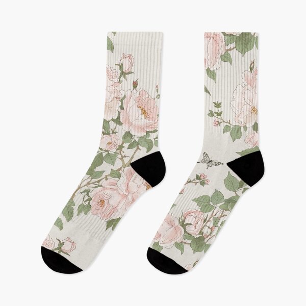 Item preview, Elegant Rose Pattern with Butterfly designed and sold by CoolPixels.
