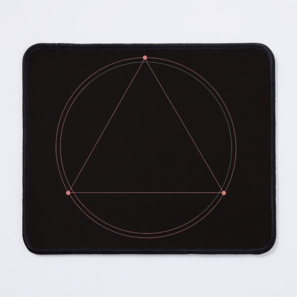 Item preview, Minimalist Geometric Harmony Abstract Sacred Geometry Design Modern Circle Triangle Art designed and sold by SAMNagy.