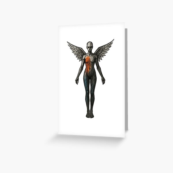 Item preview, Shadow Grace – Winged Silence designed and sold by MoodModeWear.