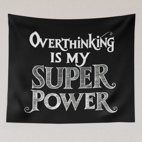 Item preview, Overthinking Quote Medieval Theme Fairytale Funny Words  designed and sold by adlibmaria.