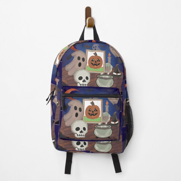 Item preview, Cute Halloween Scene – Ghosts, Pumpkin, Skull & Witch Items designed and sold by CheriTanya.