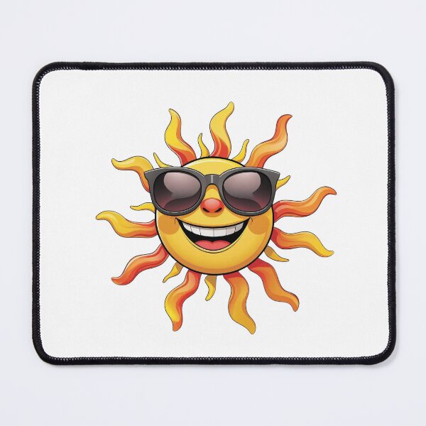 Item preview, Sunny Vibes – Cartoon Sun with Sunglasses designed and sold by BestZoneStore.