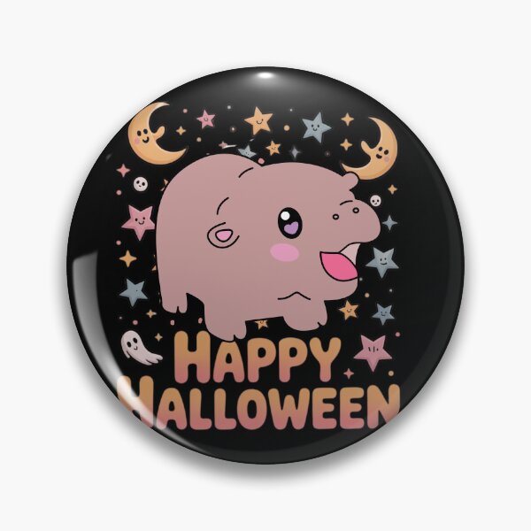 Item preview,  Cute cartoon Moodeng, pygmy hippo Happy  halloween model.227683, brafdesign designed and sold by Brafdesign.