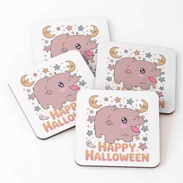 Item preview,  Cute cartoon Moodeng, pygmy hippo Happy  halloween model.227683, brafdesign designed and sold by Brafdesign.
