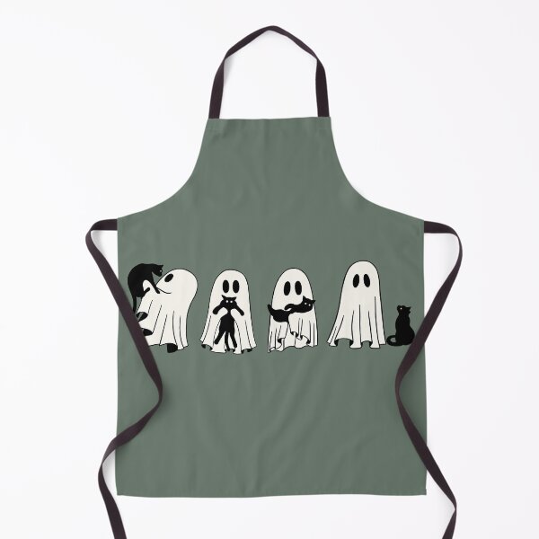 Item preview, Halloween Ghost Black Cat designed and sold by HaloHop.