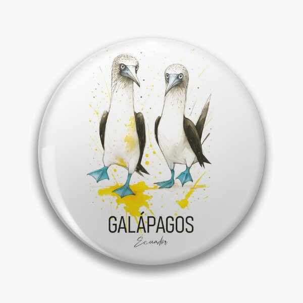 Item preview, Piquero Patas Azules – Galápagos Ecuador Arte designed and sold by AtuqStudio.