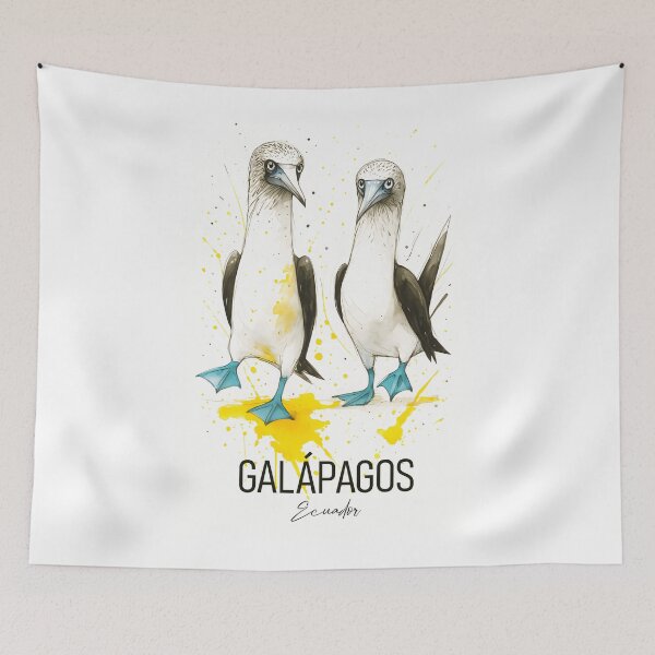 Item preview, Blue Footed Booby – Galápagos Ecuador Art designed and sold by AtuqStudio.