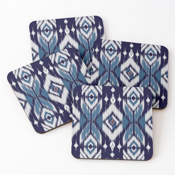 Item preview, Traditional Abstract geometric Ikat pattern seamless designed and sold by Aesthetic shapes design.
