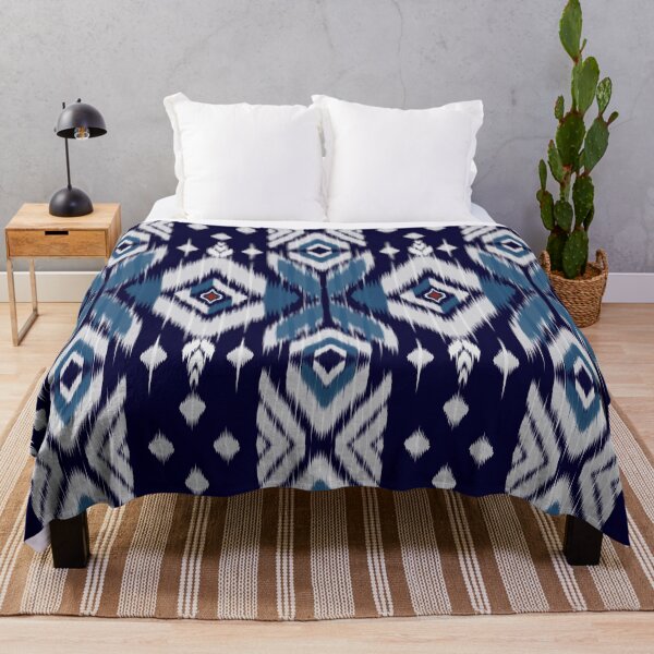 Item preview, Traditional Abstract geometric Ikat pattern seamless designed and sold by NarongStocker37.