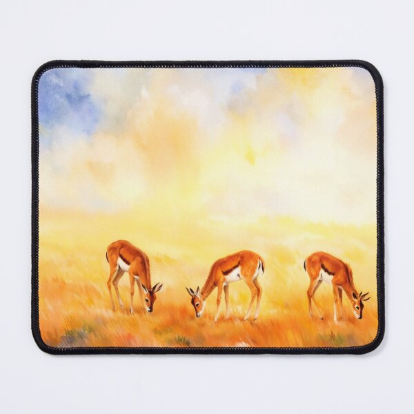 Item preview, Grazing Antelopes designed and sold by M-Y-A-R-T-.