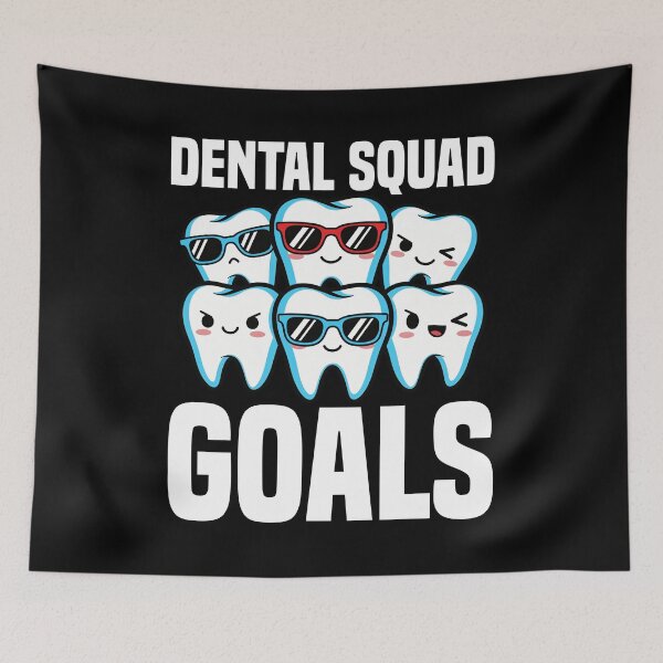Item preview, DENTAL SQUAD GOALS - DENTIST designed and sold by KEF Custom.