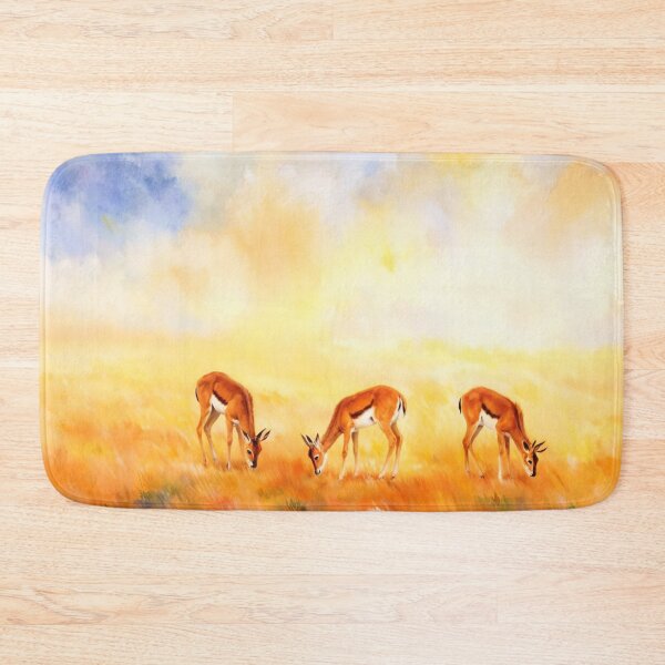 Item preview, Grazing Antelopes designed and sold by M-Y-A-R-T-.