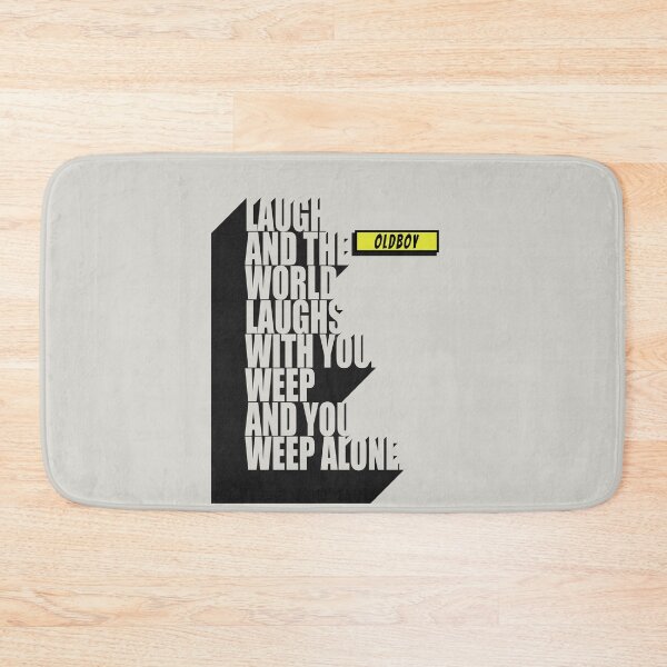 Item preview, Oldboy Korean Film Quote Poster designed and sold by Enea Kelo.