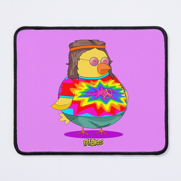 Item preview, Fat Birds: The Hippy designed and sold by MelShrimpy.