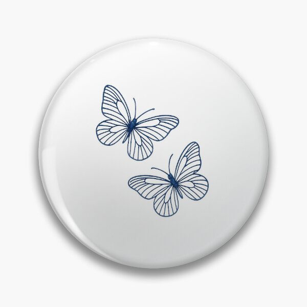 Item preview, blue butterflies designed and sold by studreya.