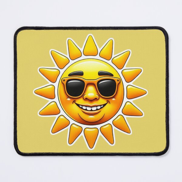 Item preview, Cool Smiling Sun with Sunglasses designed and sold by PrintBreeze.