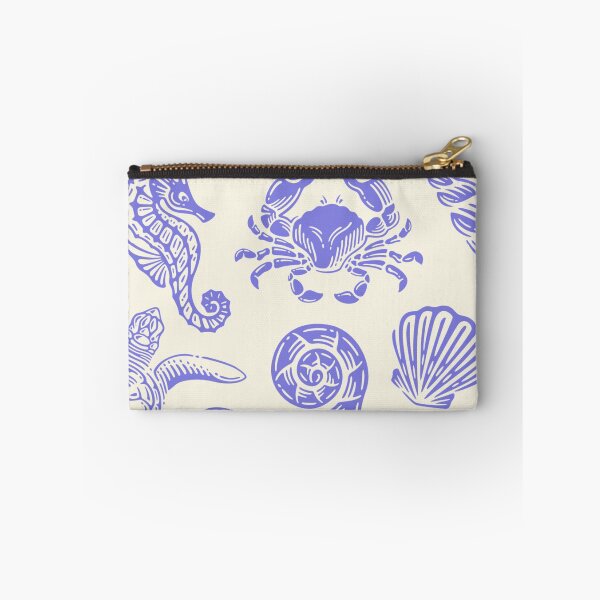 Item preview, Coastal Treasures Phone Cover | Turtle & Seahorse | Vintage Seashell Design designed and sold by Catzelle.