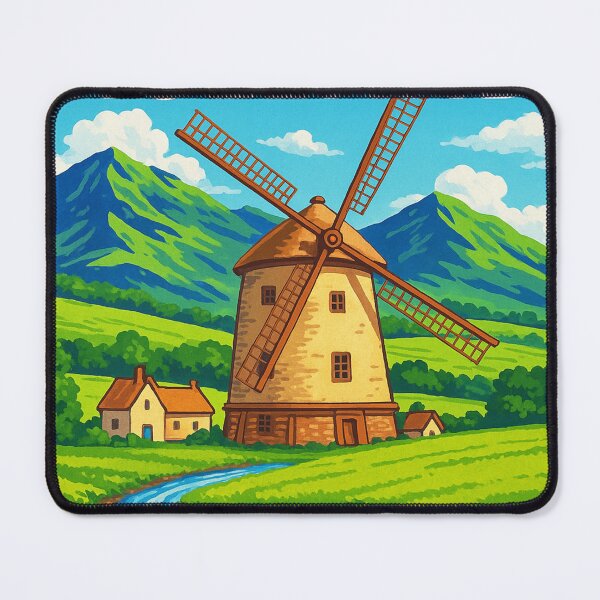 Item preview, Holland Windmill Scene designed and sold by HerSteps.