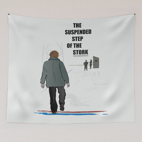 Item preview, POSTER THE SUSPENDED STEP OF THE STORK 1991 designed and sold by MORKINO POSTERS.