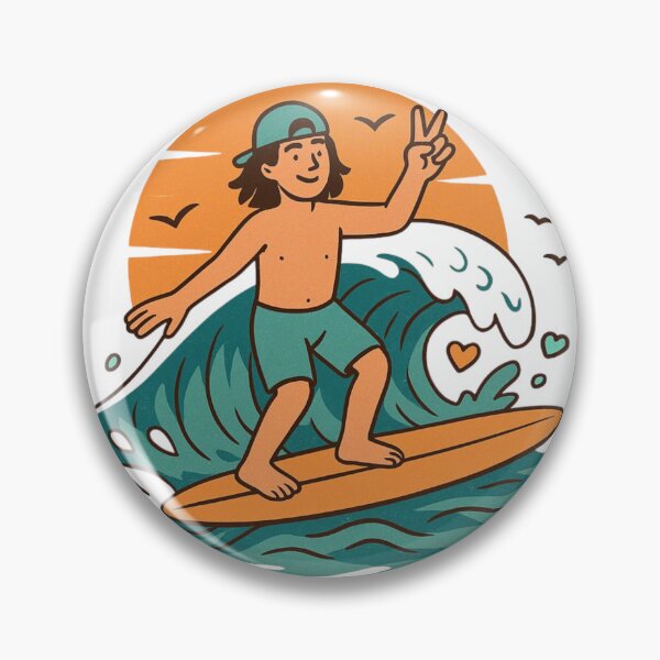 Item preview, Surfing the Wave of Positivity at Sunset designed and sold by Rally1.