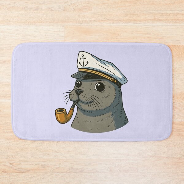 Item preview, "Ahoy, Captain Seal" designed and sold by iamdesigns14.