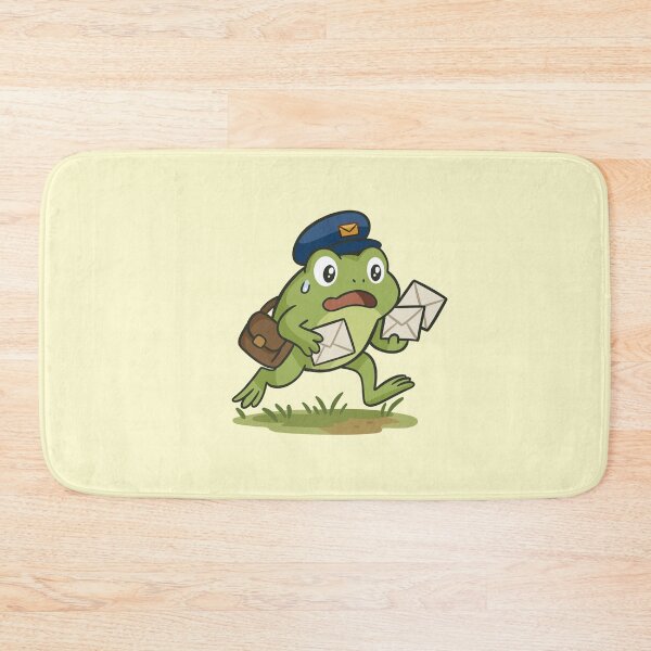 Item preview, Late Frog Mailman on the Run designed and sold by Aichan01.
