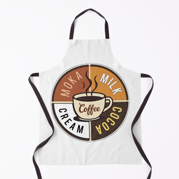 Item preview, Very basic ingredients of various types of coffee in a simple circle. designed and sold by Giulivo Store Graphic.