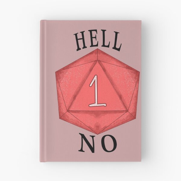 Item preview, Hell No - D20 designed and sold by ArtsyVixen.