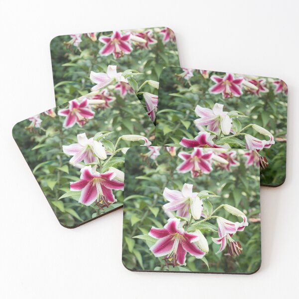 Item preview, Wet Stargazer Lilies Garden designed and sold by Georgia Mizuleva.