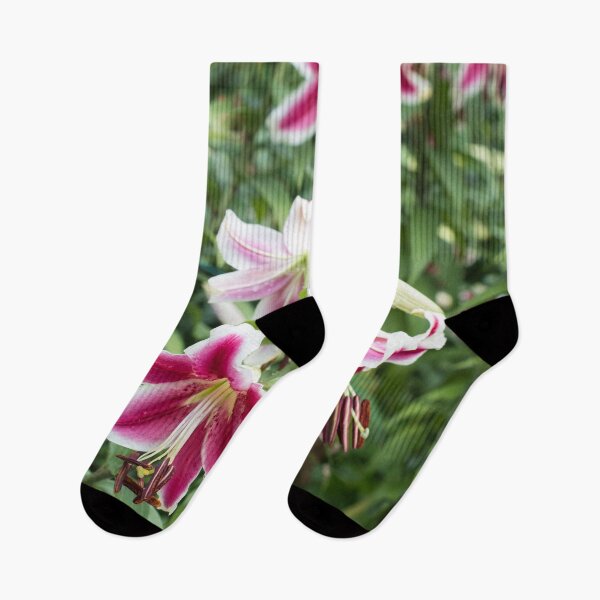 Item preview, Wet Stargazer Lilies Garden designed and sold by Georgia Mizuleva.